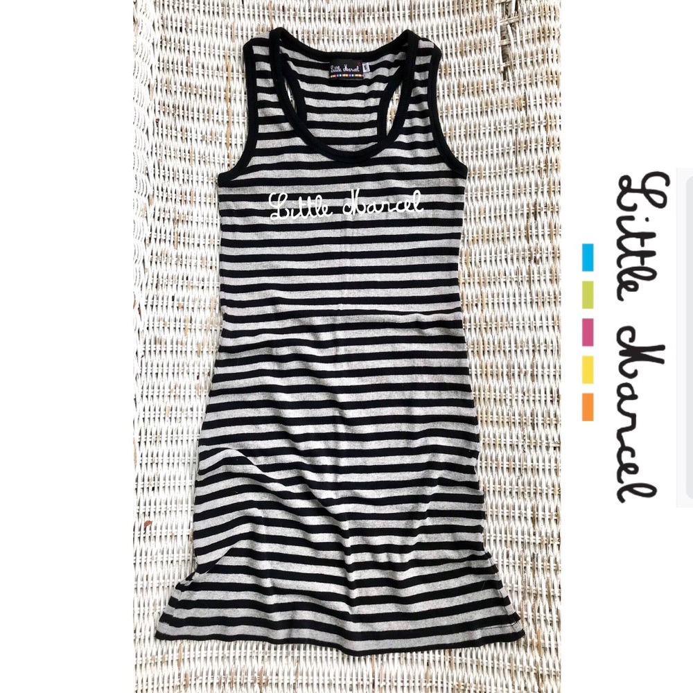 🆕 {Little Marcel} Striped Racerback Tunic Tank